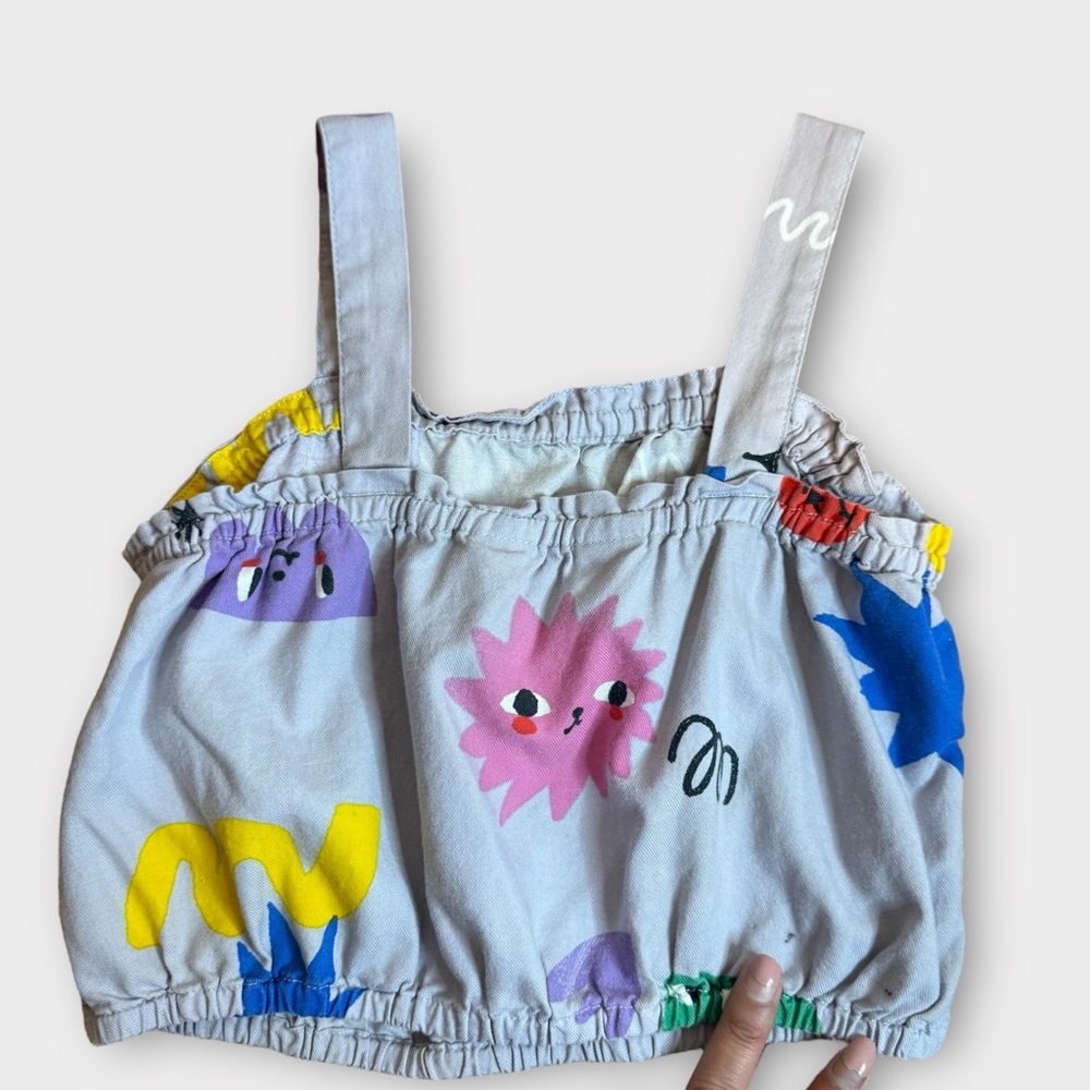 H&M Colorful Face Pattern Top & Bottom Matching Set - Picture 3 of 6